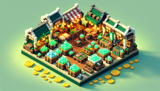 Sklep i dodatki — ilustracja